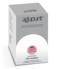 Agulha APS IPEN c/ tubo guia - Rosa 0.30x50 (100uds)