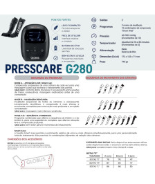 Equipamento de Pressões PRESSCARE G280 (inclui 2 botas)